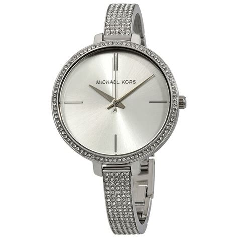 michael kors jaryn silver watch|Jaryn Silver.